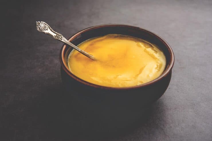 pure tup desi ghee also known as clarified l — desi cow ghee article image