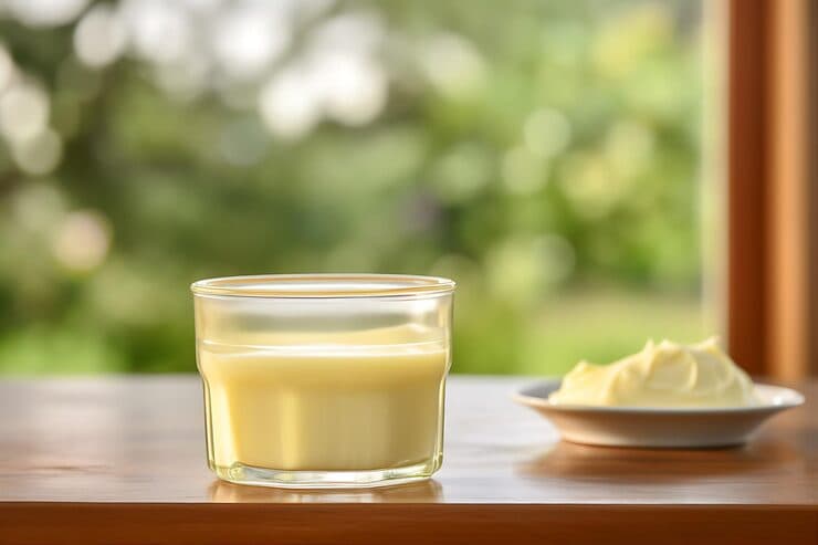fresh cream with piece butter 961875 71840 — desi ghee in morning article image